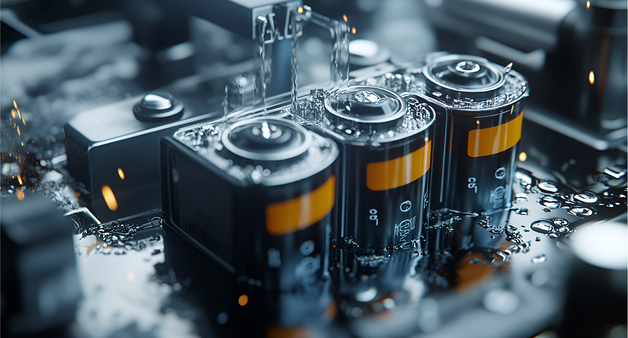 电解液浸润性好 